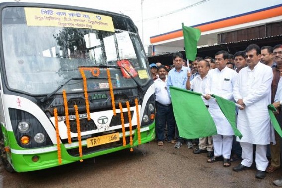 TRTC launches 16 bus-services for 2 routes from 6.30 am to 9.30 pm TRTC launches 16 bus-services for 2 routes from 6.30 am to 9.30 pm